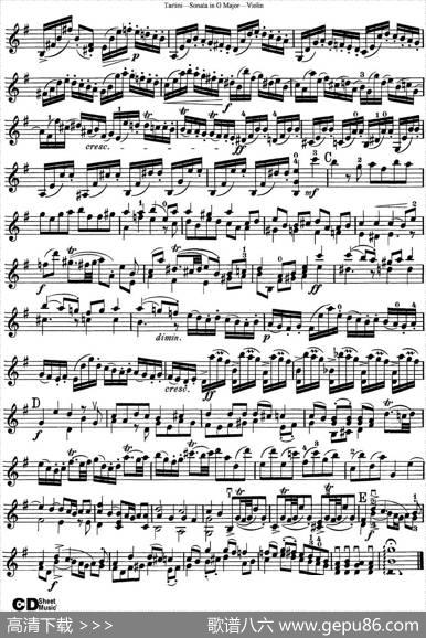 ViolinSonatainGMajor