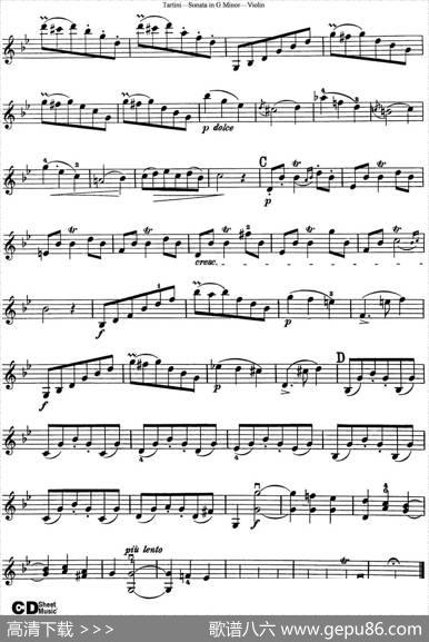 ViolinSonatainGMinor