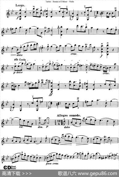 ViolinSonatainGMinor