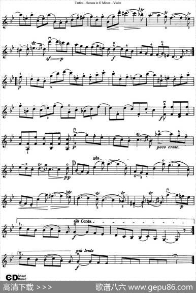 ViolinSonatainGMinor