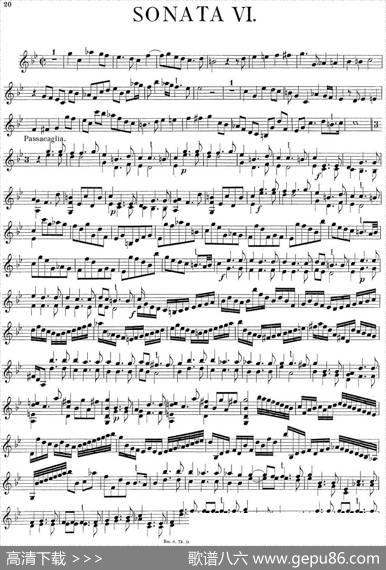 BiberViolinSonataVI
