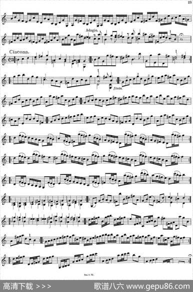 BiberViolinSonataVII