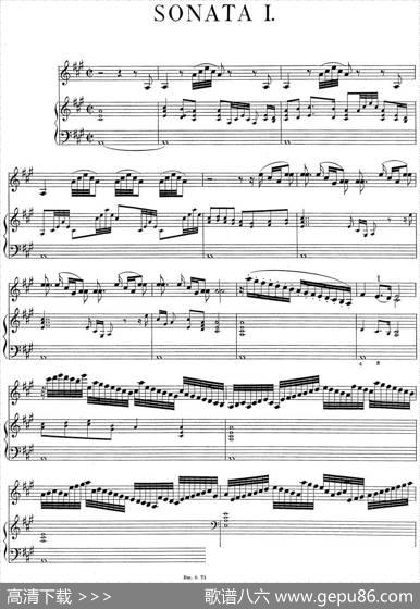 BiberViolinSonataI（小提琴+钢琴伴奏）