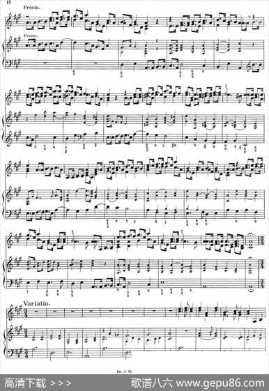 BiberViolinSonataI（小提琴+钢琴伴奏）