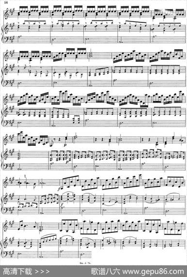 BiberViolinSonataI（小提琴+钢琴伴奏）