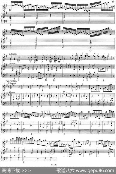 BiberViolinSonataV（小提琴+钢琴伴奏）