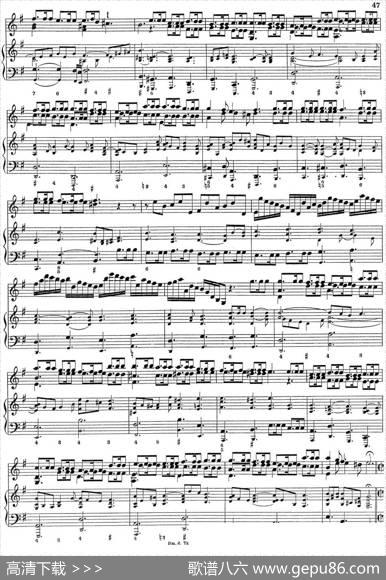 BiberViolinSonataV（小提琴+钢琴伴奏）