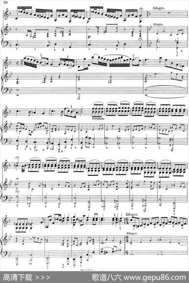 BiberViolinSonataVI（小提琴+钢琴伴奏）