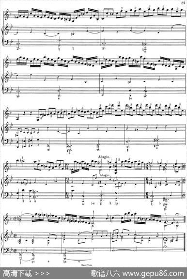 BiberViolinSonataVI（小提琴+钢琴伴奏）