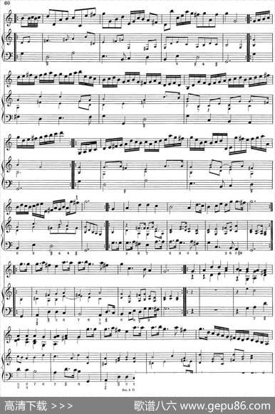 BiberViolinSonataVII（小提琴+钢琴伴奏）