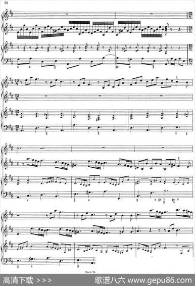 BiberViolinSonataVIII（小提琴+钢琴伴奏）