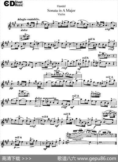 ViolinSonataNo.1inAmajor