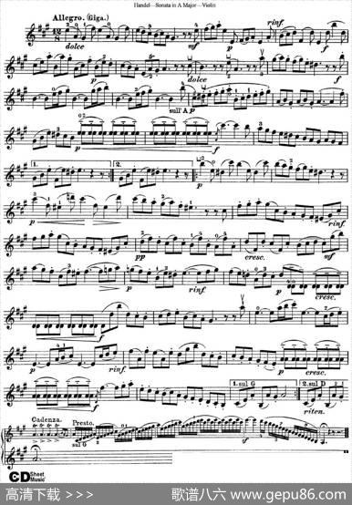 ViolinSonataNo.1inAmajor