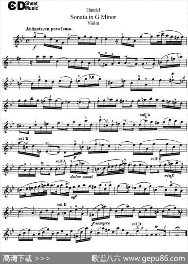 ViolinSonataNo.2inGminor