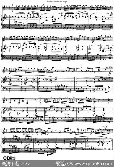 ViolinSonataNo.3inFmajor（小提琴+钢琴伴奏）