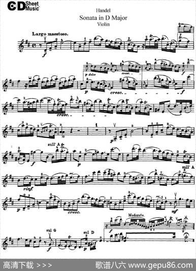 ViolinSonataNo.4inDmajor
