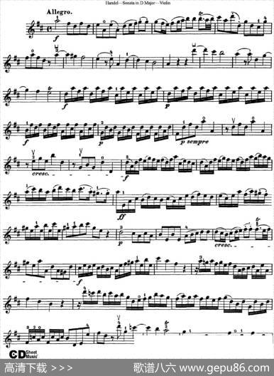 ViolinSonataNo.4inDmajor