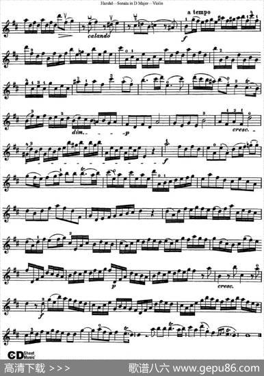 ViolinSonataNo.4inDmajor