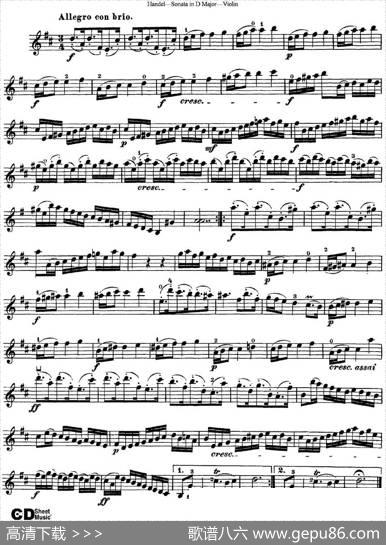 ViolinSonataNo.4inDmajor