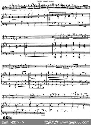 ViolinSonataNo.4inDmajor（小提琴+钢琴伴奏）
