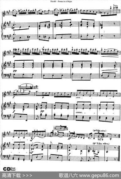 ViolinSonataNo.5inAmajor（小提琴+钢琴伴奏）