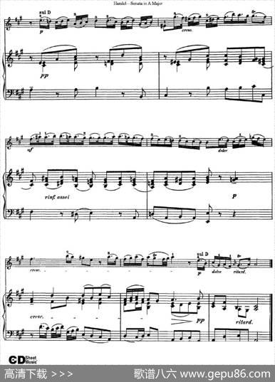 ViolinSonataNo.5inAmajor（小提琴+钢琴伴奏）