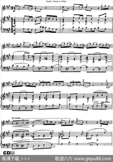 ViolinSonataNo.5inAmajor（小提琴+钢琴伴奏）