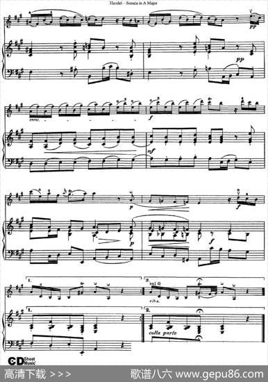 ViolinSonataNo.5inAmajor（小提琴+钢琴伴奏）