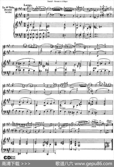 ViolinSonataNo.5inAmajor（小提琴+钢琴伴奏）