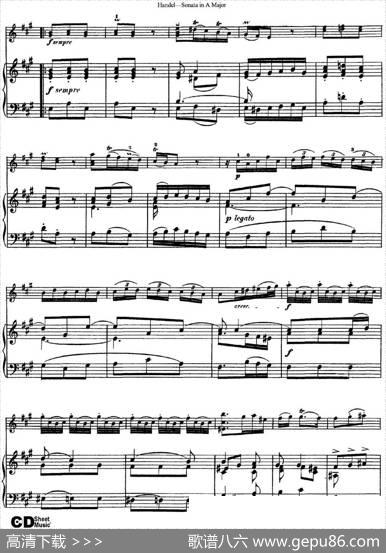 ViolinSonataNo.5inAmajor（小提琴+钢琴伴奏）