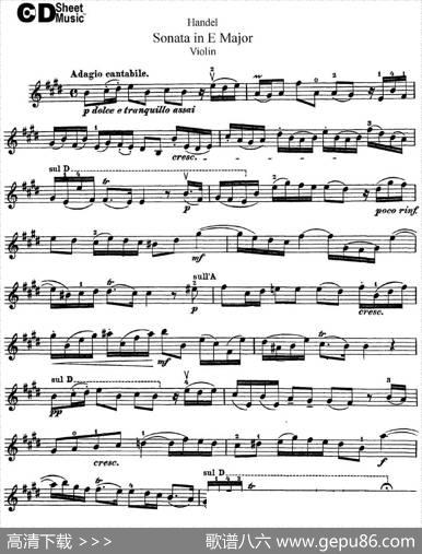ViolinSonataNo.6inEmajor
