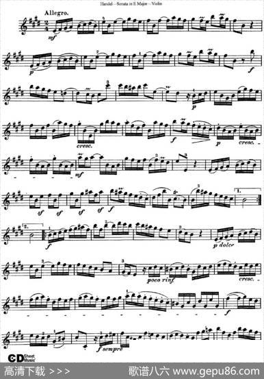 ViolinSonataNo.6inEmajor