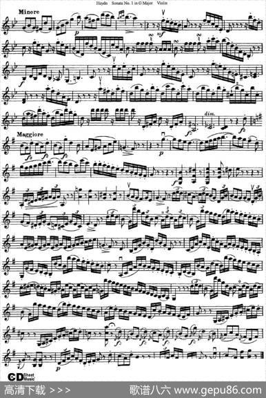 ViolinSonataNo.1inGMajor