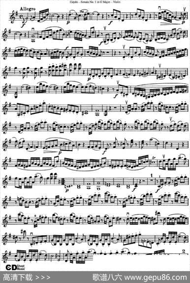 ViolinSonataNo.1inGMajor