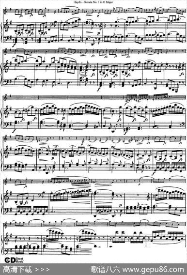 ViolinSonataNo.1inGMajor（小提琴+钢琴伴奏）