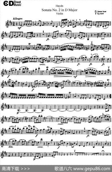 ViolinSonataNo.2inDMajor