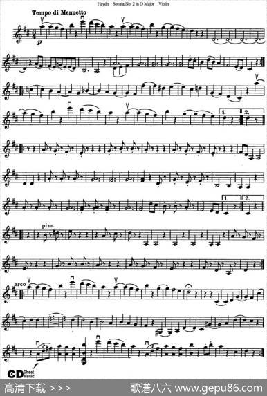 ViolinSonataNo.2inDMajor