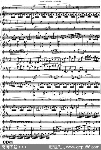ViolinSonataNo.2inDMajor（小提琴+钢琴伴奏）