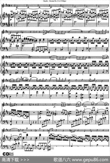 ViolinSonataNo.2inDMajor（小提琴+钢琴伴奏）
