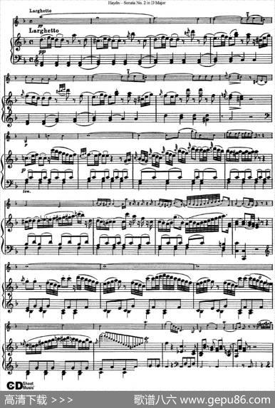 ViolinSonataNo.2inDMajor（小提琴+钢琴伴奏）