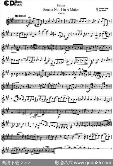 ViolinSonataNo.4inAMajor