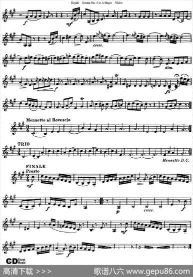 ViolinSonataNo.4inAMajor