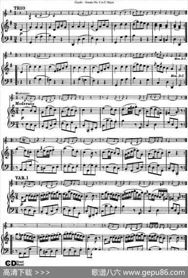 ViolinSonataNo.6inCMajor（小提琴+钢琴伴奏）