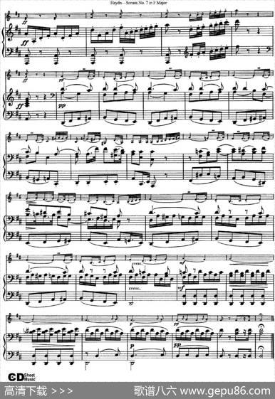 ViolinSonataNo.7inFMajor（小提琴+钢琴伴奏）