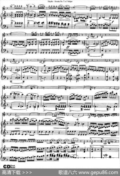 ViolinSonataNo.7inFMajor（小提琴+钢琴伴奏）