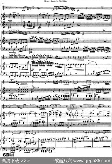 ViolinSonataNo.7inFMajor（小提琴+钢琴伴奏）