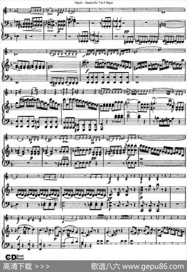 ViolinSonataNo.7inFMajor（小提琴+钢琴伴奏）