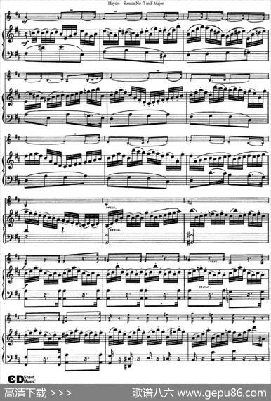 ViolinSonataNo.7inFMajor（小提琴+钢琴伴奏）
