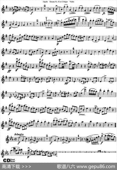 ViolinSonataNo.8inGMajor