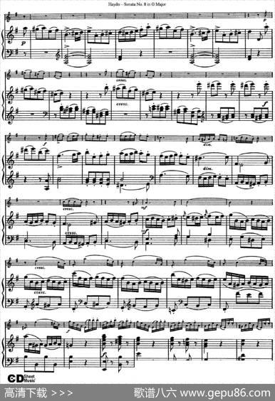 ViolinSonataNo.8inGMajor（小提琴+钢琴伴奏）